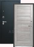 Входная металлическая дверь Аргус 3К Муар Александра филадельфия грей белый лако