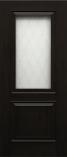 Межкомнатная дверь из экошпона Ecoline WL 162 Ясень Черный
