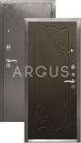 Входная металлическая дверь Аргус Люкс Про Антик Серебро ДА-83 Веста Венге