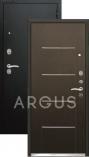 Входная металлическая дверь Аргус 3К Муар Руст Венге
