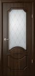 Дверь межкомнатная Альберо Леонардо Дуб Антик стекло Мателюкс классик