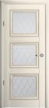 Дверь межкомнатная Альберо Версаль 3 Ваниль стекло Ромб
