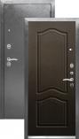 Входная металлическая дверь Берлога 3К Антик серебро Этюд Венге