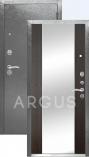Входная металлическая дверь Аргус Люкс Про Антик Серебро ДА-85 Вояж Венге