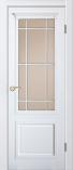Дверь межкомнатная из Массива сосны «Классика ДГО» Эмаль белый жемчуг укрывная 