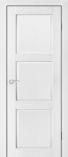 Дверь межкомнатная из Массива сосны «Сиена NEW ДГ» Эмаль белый жемчуг укрывная г