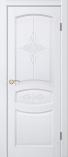Дверь межкомнатная из Массива сосны «Виктория ДГФ» Эмаль белый жемчуг укрывная г
