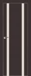Межкомнатная дверь ProfilDoors 9Е Тёмно-коричневый стекло Перламутровый лак