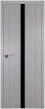 Межкомнатная дверь ProfilDoors 2.04 XN Монблан стекло Черный лак