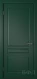 Межкомнатная дверь Стокгольм ДГ эмаль зеленая (ВФД)
