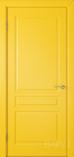 Межкомнатная дверь Стокгольм ДГ эмаль желтая (ВФД)