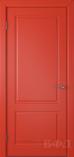Межкомнатная дверь Доррен ДГ эмаль красная (ВФД)