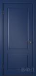 Межкомнатная дверь Доррен ДГ эмаль синяя (ВФД)