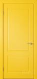Межкомнатная дверь Доррен ДГ эмаль желтая (ВФД)
