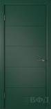 Межкомнатная дверь Тривиа ДГ эмаль зеленая (ВФД)