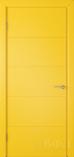 Межкомнатная дверь Тривиа ДГ эмаль желтая (ВФД)