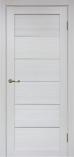 Дверь межкомнатная из экошпона Оптима Порте Турин 501AПП Молдинг SC Ясень серебр
