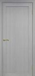 Дверь межкомнатная из экошпона Оптима Порте Турин 501 Дуб серый глухая