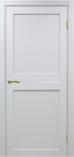 Дверь межкомнатная из экошпона Оптима Порте Турин 520 Белый монохром остекление 