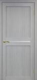 Дверь межкомнатная из экошпона Оптима Порте Турин 520 Дуб серый остекление №1 Ма