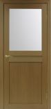 Дверь межкомнатная из экошпона Оптима Порте Турин 520 Орех классик остекление №2