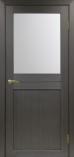Дверь межкомнатная из экошпона Оптима Порте Турин 520 Венге остекление №2 Мателю