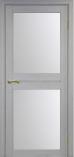 Дверь межкомнатная из экошпона Оптима Порте Турин 520 Дуб серый остекление №3 Ма
