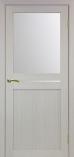 Дверь межкомнатная из экошпона Оптима Порте Турин 520 Дуб беленый остекление №4 
