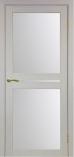 Дверь межкомнатная из экошпона Оптима Порте Турин 520 Дуб беленый остекление №5 