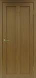 Дверь межкомнатная из экошпона Оптима Порте Турин 521 Орех классик глухая