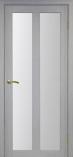 Дверь межкомнатная из экошпона Оптима Порте Турин 521 Дуб серый остекление №2 Ма