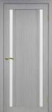Дверь межкомнатная из экошпона Оптима Порте Турин 522 Дуб серый остекление Мател