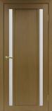 Дверь межкомнатная из экошпона Оптима Порте Турин 522 Орех классик остекление Ма