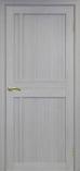 Дверь межкомнатная из экошпона Оптима Порте Турин 523 Дуб серый глухая