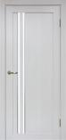 Дверь межкомнатная из экошпона Оптима Порте Турин 525 АПС Молдинг SC Ясень сереб