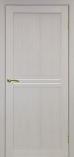 Дверь межкомнатная из экошпона Оптима Порте Турин 552 Дуб беленый остекление Мат