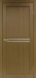 Дверь межкомнатная из экошпона Оптима Порте Турин 552 Орех классик остекление Ма