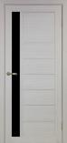 Дверь Оптима Порте Турин 554 АПП Молдинг SC Дуб беленый черный лакобель