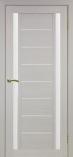 Дверь межкомнатная из экошпона Оптима Порте Турин 558 Дуб беленый остекление Мат