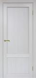 Дверь межкомнатная из экошпона Оптима Порте Тоскана 640 Ясень серебристый глухая