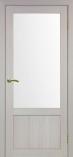 Дверь межкомнатная из экошпона Оптима Порте Тоскана 640 Дуб беленый остекление М
