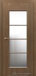 Межкомнатная дверь Краснодеревщик 50.40 спецпредложение Дуб Риэль матовое стекло