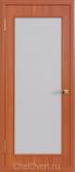Ламинированная межкомнатная дверь ДО 015 Итальянский орех Сатинат белый