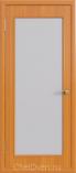 Ламинированная межкомнатная дверь ДО 015 Миланский орех Сатинат белый