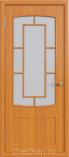 Ламинированная межкомнатная дверь ДО 030 миланский орех Сатинат белый