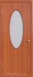 Ламинированная межкомнатная дверь ДО 037 Итальянский орех Сатинат белый