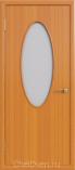 Ламинированная межкомнатная дверь ДО 037 Миланский орех Сатинат белый