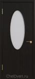 Ламинированная межкомнатная дверь ДО 037 Венге Сатинат белый