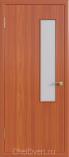 Ламинированная межкомнатная дверь ДО 05 Итальянский орех Сатинат белый