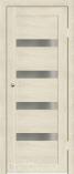 Межкомнатная дверь из экошпона Адажио Ваниль белый сатин